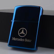 4S store opening car pure copper kerosene lighter copper shell gift set advertising gift with engraved logo