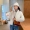 Nhà quần áo Handu 2019 mùa thu mới dành cho nữ phiên bản Hàn Quốc của áo khoác lông cừu nữ màu lông rắn OR9113 - Áo khoác ngắn