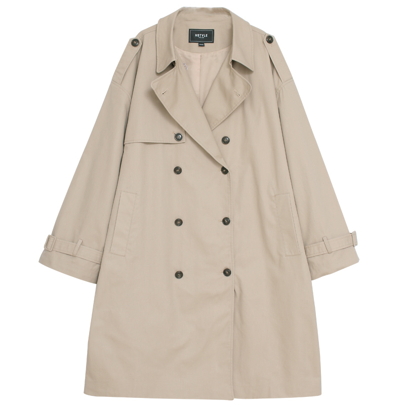 Trench pour femme HSTYLE     en Coton en Coton - Ref 3227684 Image 5
