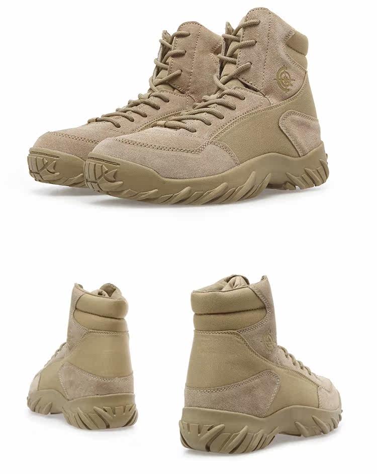 Bottes militaires pour homme en Anti-fourrure - Ref 1397681 Image 9