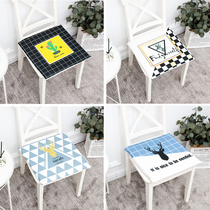 ins Wind cotton linen restaurant chair cushion student cushion summer breathable butt cushion cushion cushion