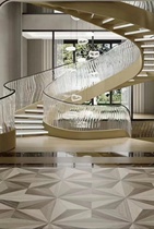 Hot melt glass customized art craft glass is suitable for various villa hotels screen partitions factory direct sales