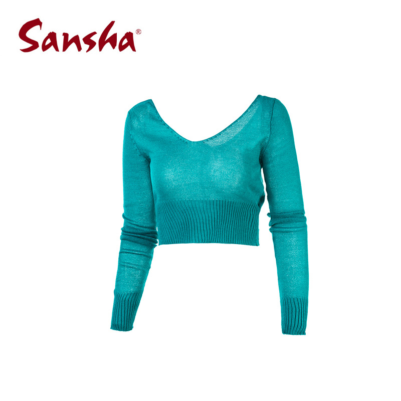 Sansha French Sansha adult women knitting dance training work fashion knitted top ballet costume