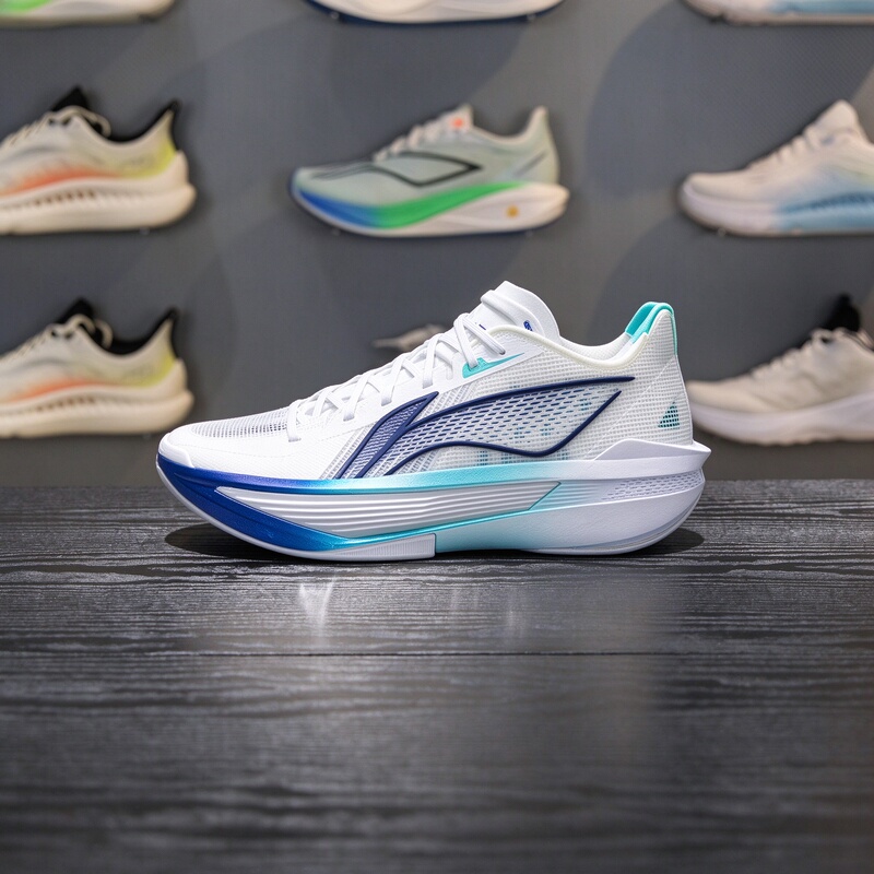 Li-Ning Men's Basketball Shoes 2025 New Model Ultra-Light Shock-Absorbing Non-Slip Low-Top Basketball Shoes Same Style as in the Mall Abav007