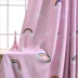 Cầu vồng trẻ em Hàn Quốc mới cho bé trai và bé gái học phòng ngủ che rèm vải sợi thành phẩm tùy chỉnh ưu đãi đặc biệt - Phụ kiện rèm cửa