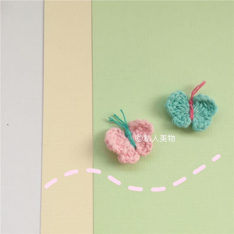 Private Beauty Hands For Day Series Little Freshens of Sweet Beauty Temperament Pink Butterfly 925 Silver Earrings Clip Earrings