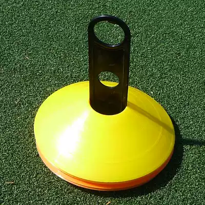 Football training equipment equipment basketball logo bucket obstacle school training auxiliary equipment hurdle logo disc