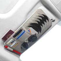 Car universal cd holder car cd bag multifunctional sun visor cover CD disc disc card holder document holder storage bag