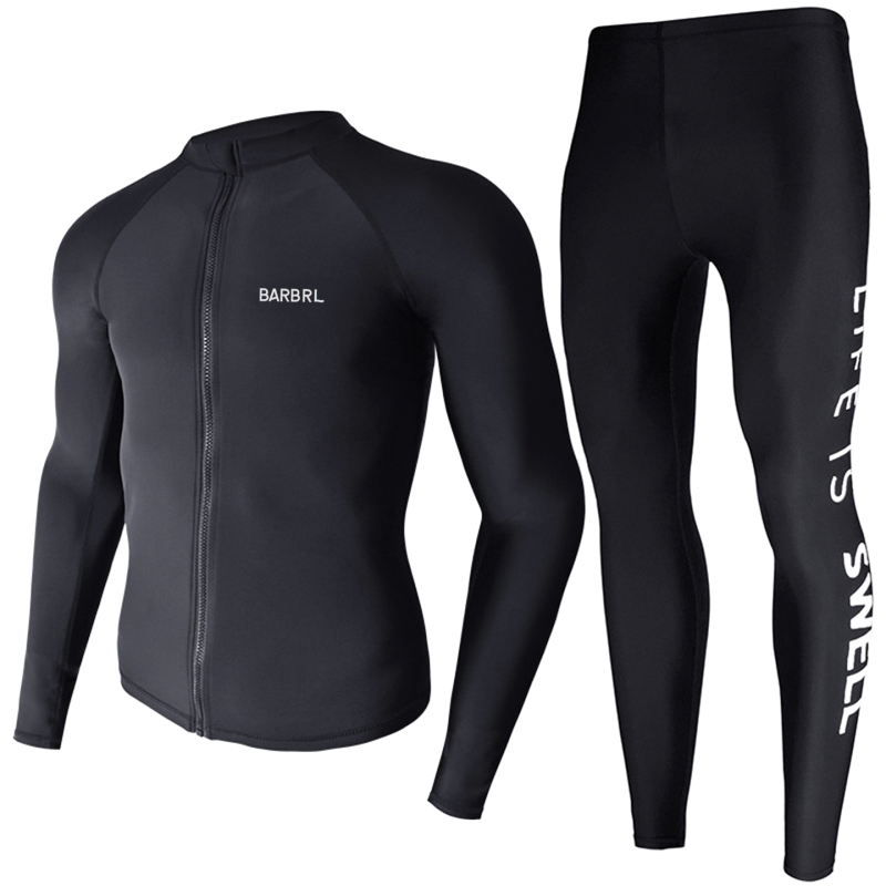 Korean Diving Suit for Men, Quick-Drying, Sun-Protective, Jellyfish Suit, Surfing Suit, Slimming, Hot Spring Two-Piece Swimsuit, Long-Sleeve, Long Pants Korean Diving Suit for Men, Quick-Drying, Sun-Protective, Jellyfish Suit, Surfing Suit, Slimming, Hot Spring Two-Piece Swimsuit, Long-Sleeve, Long Pants