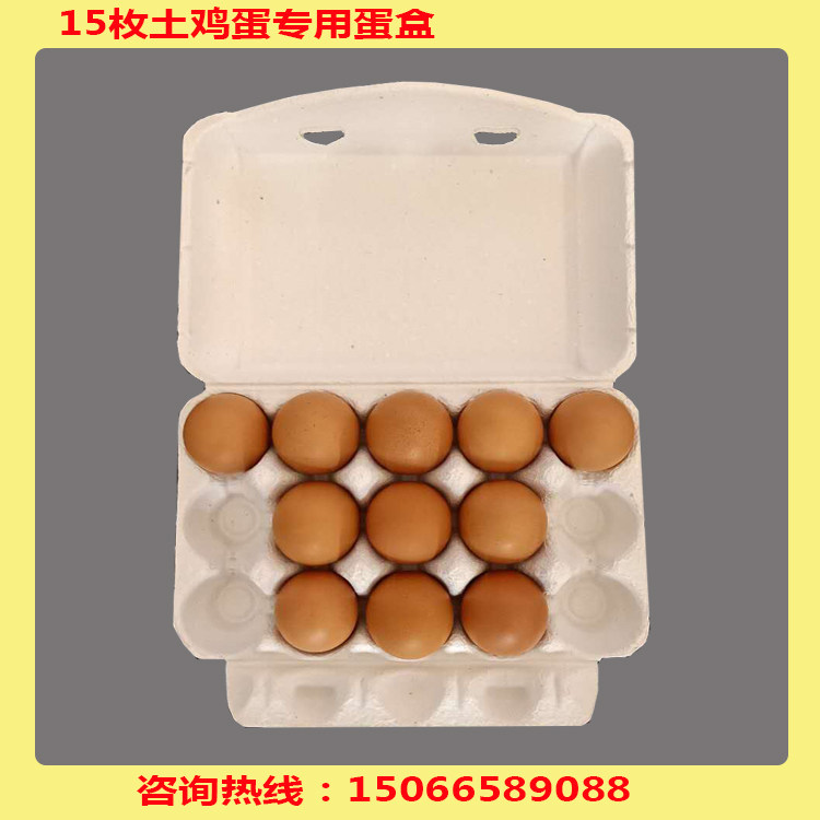 Egg toilet pulp egg box custom shock - proof express paper - based egg trailer for egg - plate 15