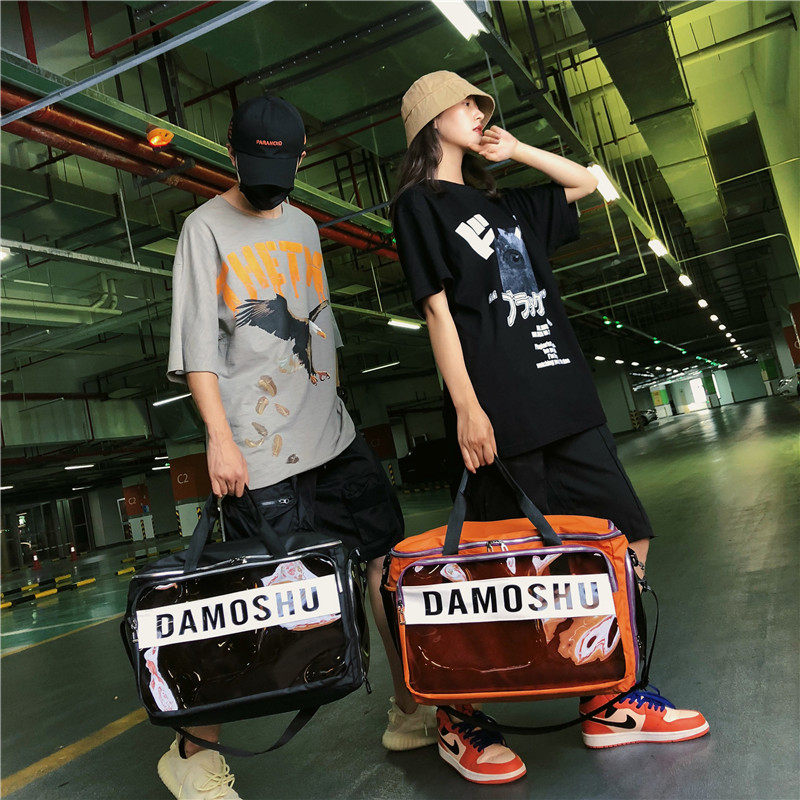 Short Trip Travel Bag Men Handbag Large Capacity Light Luggage Bag Sports Bag Women Dry Wet Separation Fitness Bag