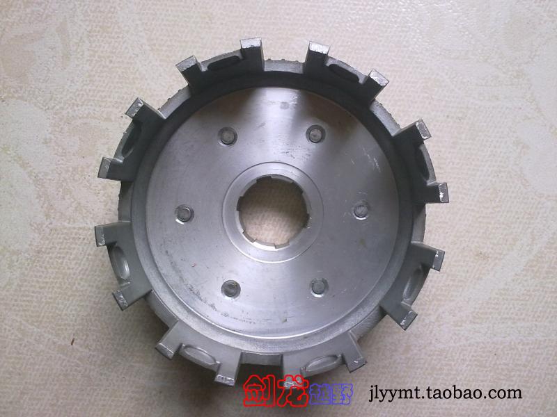 Zongshen ZS250 engine clutch drum cover CQR250 Zhenglin Hailing M4MX6 Huayang T2T4 accessories