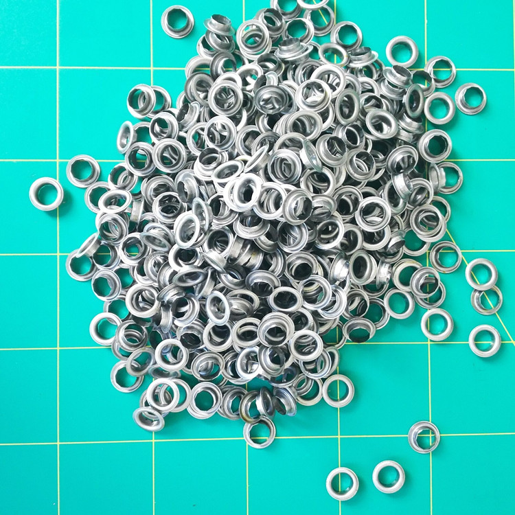 Semi-automatic buttoning machine Eye advertising cloth button Write true cloth Eye no ring Eye Spray Painted Cloth eye