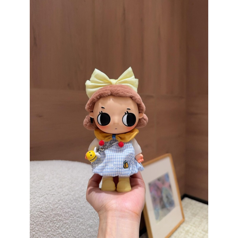 Nyota Little Moments Series Pendant Doll Clothes Sunbathing at 3 Pm Tata Blue Checkered Bee Skirt Set Nyota Little Moments Series Pendant Doll Clothes Sunbathing at 3 Pm Tata Blue Checkered Bee Skirt Set