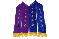 Custom direct sales Taoist ritual belt Sui Belt Puja Silk ceremony belt Welcome belt ribbon Buddhist supplies large discount