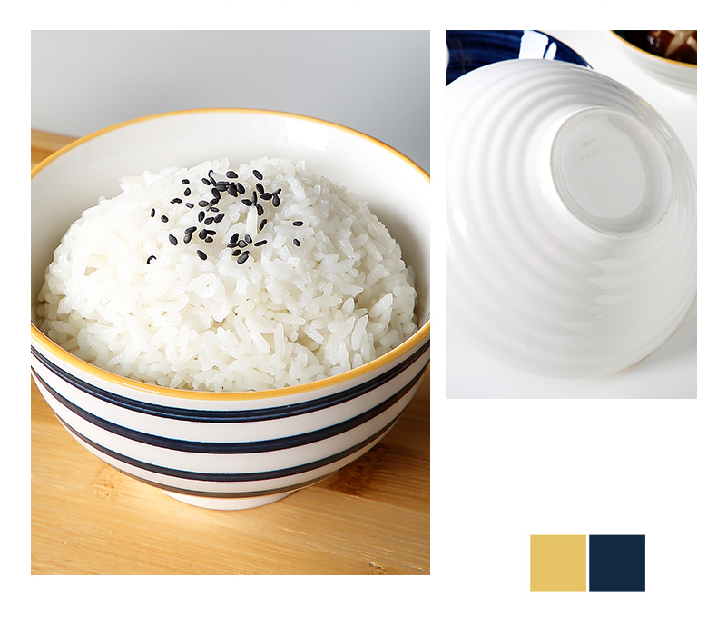 Jingdezhen Japanese ceramics eat red salad bowl household under the glaze color creativity network noodles bowl of soup bowl individual dishes