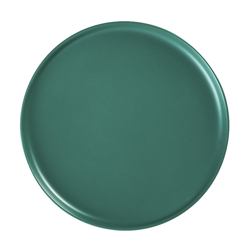 Nordic ceramic household steak dinner plate plate net red food plate creative breakfast snack plate plate plate