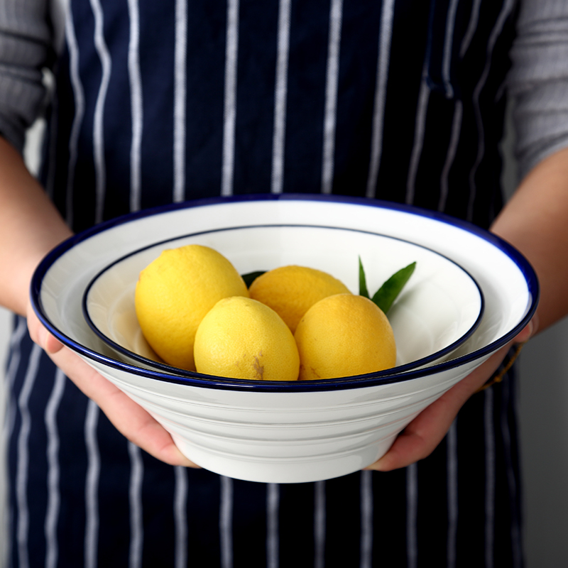 Dishes suit household under the glaze color Dishes simple Japanese bowl combined new ipads China jingdezhen ceramics tableware