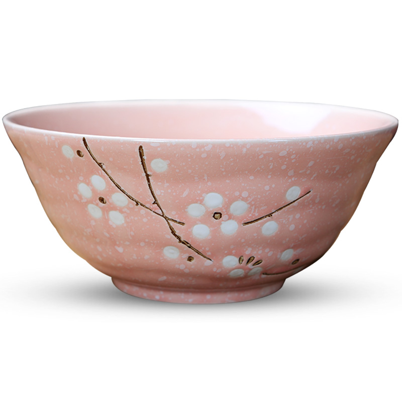 Jingdezhen ceramics for household jobs 5 inches large bowl of creative contracted rainbow such as bowl bowl Japanese dishes