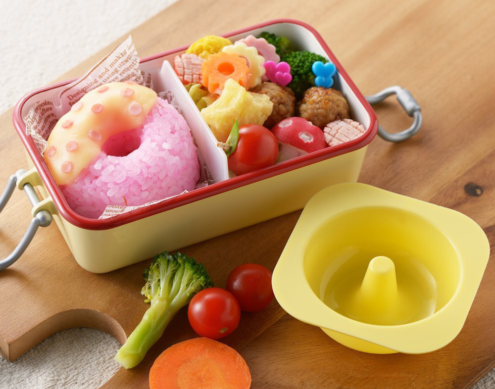 Sushi donut rice ball mold Food grade platinum silicone rice cake mold Steamer oven available