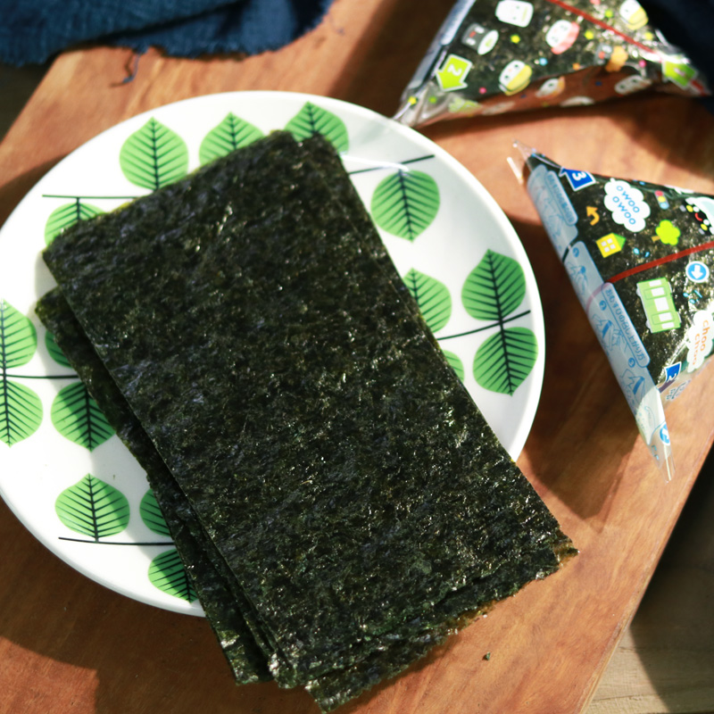 No seasoned half-cut rice with sea Tamie burgers Handroll sushi Purple Vegetable 30 Sheet Loaded with A Grade A Purple Vegetable Taste