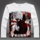 Tokyo Ghoul 喰 金 金 Kim Jung Kirishima Dong Xiang Anime Nhật Bản xung quanh quần áo áo thun dài tay thoải mái - Carton / Hoạt hình liên quan