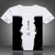 2017 Tomb Notes Quần áo Anime Quần áo ngắn tay nam và nữ Zhang Qiling Muffled Oil Chai Little Brother Chai Evil T-shirt