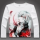 Tokyo Ghoul 喰 金 金 Kim Jung Kirishima Dong Xiang Anime Nhật Bản xung quanh quần áo áo thun dài tay thoải mái - Carton / Hoạt hình liên quan