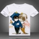 2017 Tomb Notes Quần áo Anime Quần áo ngắn tay nam và nữ Zhang Qiling Muffled Oil Chai Little Brother Chai Evil T-shirt