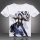 2017 Tomb Notes Quần áo Anime Quần áo ngắn tay nam và nữ Zhang Qiling Muffled Oil Chai Little Brother Chai Evil T-shirt áo thun thể thao nam