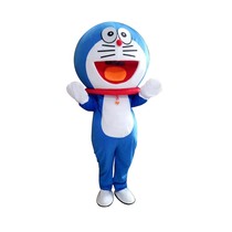 Doraemon Doraemon Walking Cartoon Doll costume cos Shizuixiang Ding Cat Doll Clothing Big Xiong Blue Fatty