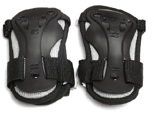 American K2 wheel slip protective knee armchair for children adult wheel slide protection with speed skating wrist wheel sliding gloves