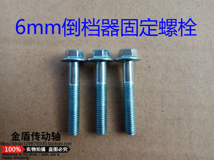 Zongshen, Loncin, Dayang three-wheel motorcycle drive shaft, Zongshen Futian reverser fixed screw