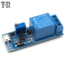 Wide voltage 5V-30V trigger time-lapse relay module timer module time-lapse guide pass delay switch