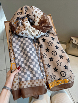 Japan (top luxury) Cosp Kosp Goddess temperament~new grain scarf with warm cotton scarf