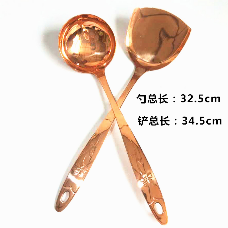 Đồng bát đồng muỗng đũa đồng đồng nguyên chất dày tinh khiết brass copper bộ đồ ăn đồng nguyên chất handmade trắng bão buster hiệu ứng đặc biệt