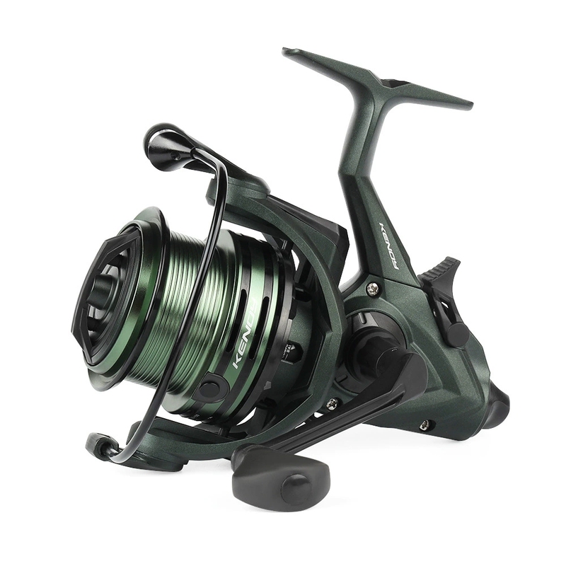 European Carp Fishing Double Drag Spinning Reel, New Imported Medium-Sized Feide Reel for Carp Fishing, Universal Double Drag Reel for Lake Fishing