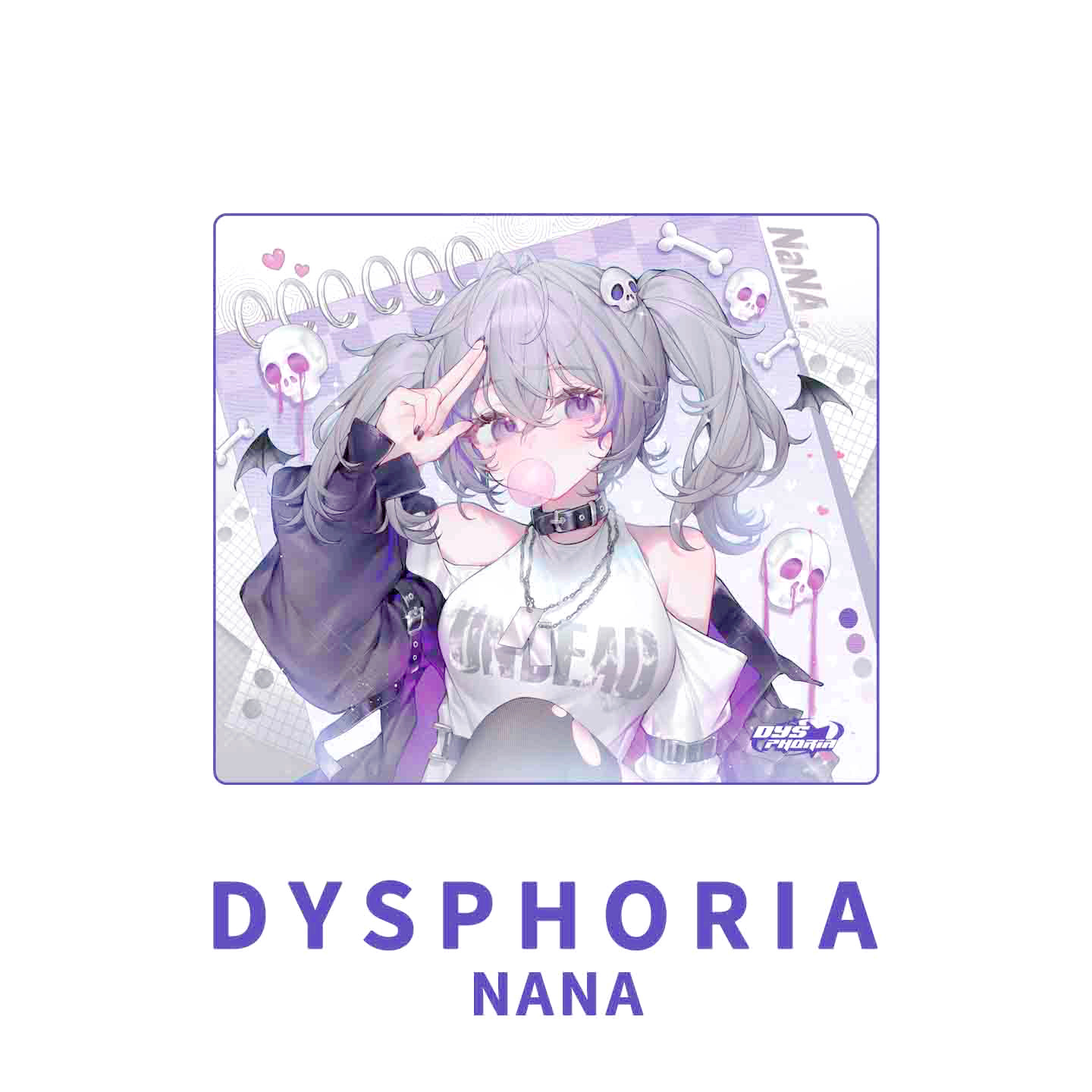 知郁DYSPHORIA NaNA 1mm超薄无涂层玻璃鼠标垫顺滑适用APEX瓦CS洲评价