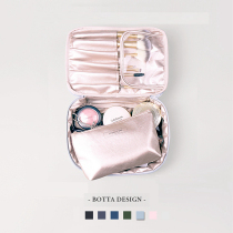 Travel wash bag waterproof cosmetic bag female large capacity portable portable professional makeup brush eye shadow disc storage bag