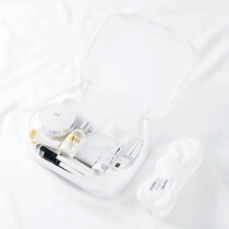 Travel mesh wash bag portable men and women waterproof cosmetic bag large capacity travel EVA wash bag set