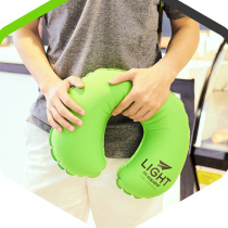 msquare inflatable pillow travel pillow children portable air blowing pillow Neck pillow U pillow