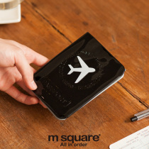 M square passport holder protective cover for travel ticket holder Korea fashion cute ticket holder Korean fashion cute ticket holder