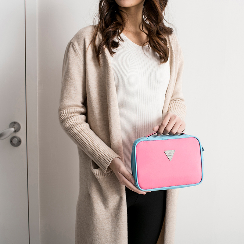 Outdoor Portable Wash Bag Waterproof Cosmetic Containing Bag Men And Women Large Capacity Bag Out Travel Line Makeup Bag