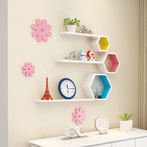 Wall shelf Living room TV sofa Background wall surface separator Film and TV wall hanging bedroom Wall Cabinet Decorator