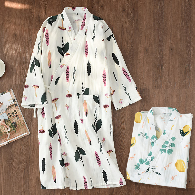 Day Style Month Subs SPRING SUMMER FALL HOME BREASTFEEDING PYJAMAS PREGNANT WOMEN SLEEPING DRESS PURE COTTON COTTON CLOTH MATERNAL BATHROBE THIN LONG SLEEVES