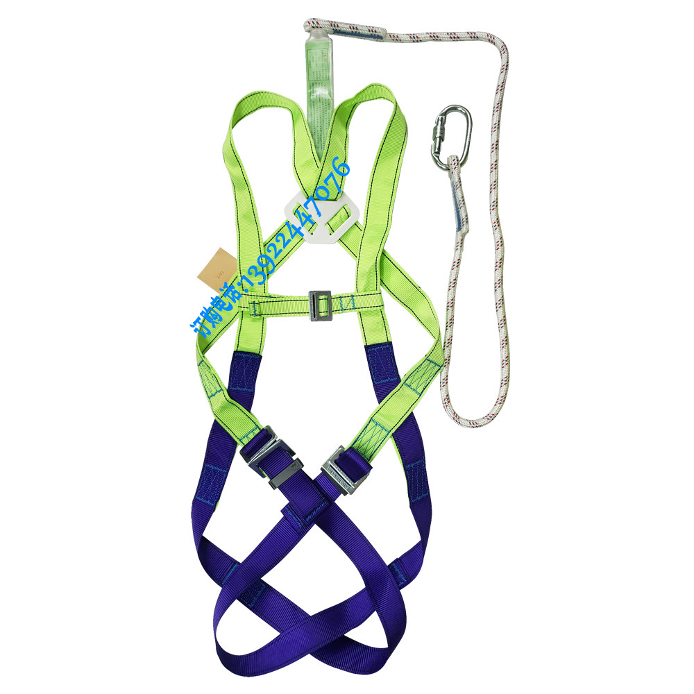 Shanghai Xinmin 61401 polyester full-body seat belt with buffer belt high-altitude anti-fall falling suspension Z-Y