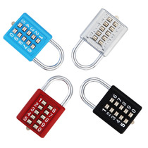 Mechanical 10-digit key lock password lock padlock fixed password