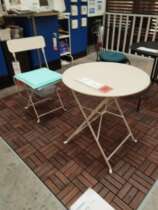 IKEA IKEA domestic saltomon outdoor table coffee table round table foldable