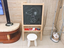 IKEA domestic Mora childrens drawing board writing board Cork White writing board IKEA home