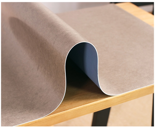 Nước và dầu không thấm dùng một lần bàn khăn trải bàn PVC mat pad ròng khăn trải bàn nhựa đỏ ins kính màu xám mềm mại Bắc Âu - Khăn trải bàn khăn trải bàn vải